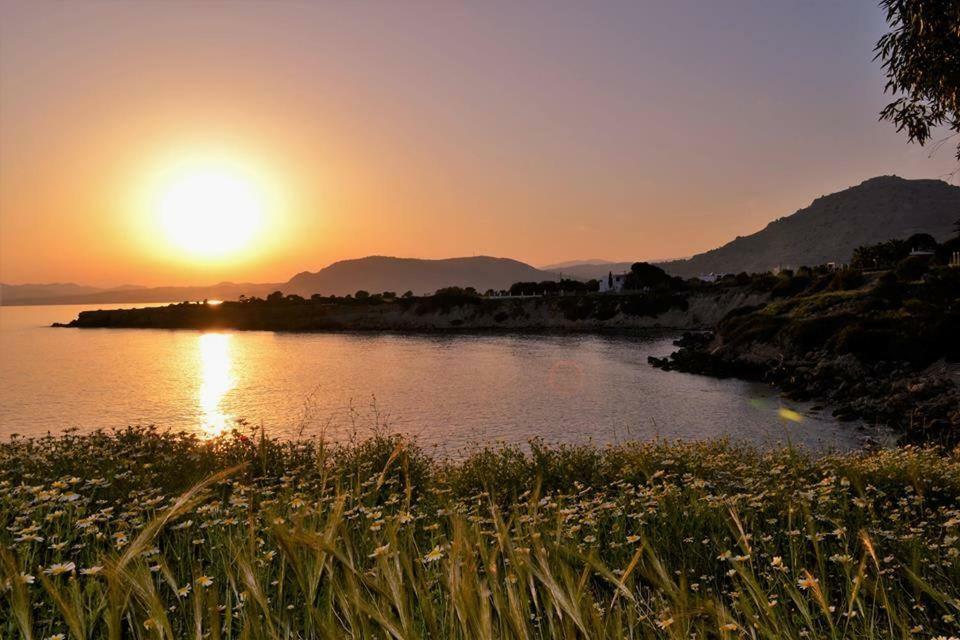 Villa Aegean View Lindos-Pefkoi Pefki  Luaran gambar